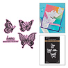 Spellbinders Create Your Way Everyday Press + Foil Plate & Die Set Bright Butterflies (BP-373)