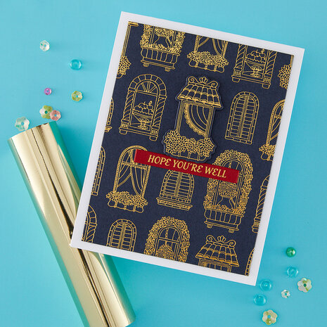 Spellbinders Create Your Way Everyday Press + Foil Plate & Die Set Windows with a View (BP-366) Spellbinders Create Your Way Everyday Press + Foil Plate & Die Set Windows with a View (BP-366)