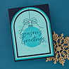 Spellbinders Create Your Way Holiday Registration Press + Foil Plates Tied with Cheer (BPR-051)
