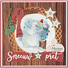 Marianne Design Decoupage Sheet A4 Happy Snowmen (VK9658)
