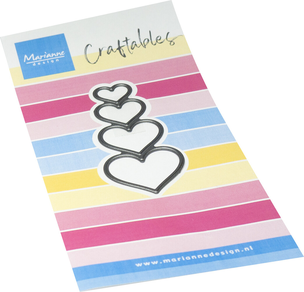 Marianne Design Craftables Mini's Hearts (CR1751) Marianne Design Craftables Mini's Hearts (CR1751)