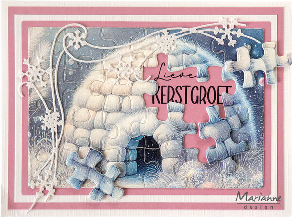 Marianne Design Craftables A6 Puzzle (CR1746)