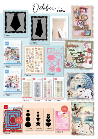 Marianne Design Leaflet The Collection #166 Oktober 2026 (CAT13166) Marianne Design Leaflet The Collection #166 Oktober 2026 (CAT13166)