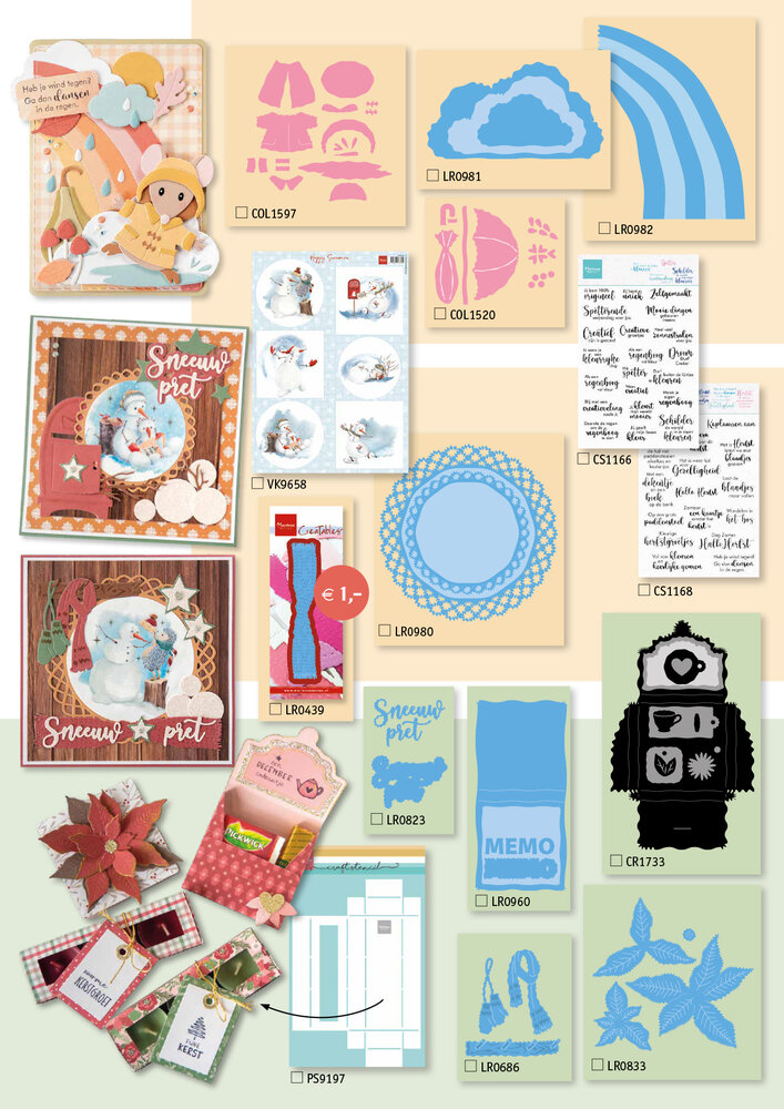 Marianne Design Leaflet The Collection #166 Oktober 2026 (CAT13166) Marianne Design Leaflet The Collection #166 Oktober 2026 (CAT13166)