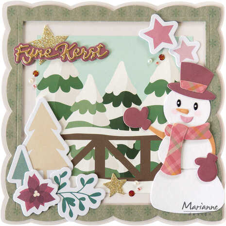 Marianne Design Craftables Photo Frame Square (CR1747) Marianne Design Craftables Photo Frame Square (CR1747)