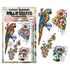 Hearted Nature A6 Stamp Sets Parrot Song by Autour De Mwa & Co (AALL-TP-1348)