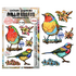 Hearted Nature A6 Stamp Sets Robin Sprout by Autour De Mwa & Co (AALL-TP-1349)