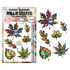 Hearted Nature A6 Stamp Sets Unbe-leaf-able by Autour De Mwa & Co (AALL-TP-1344)