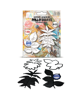 Aall and Create Leaf Happened Die-Cutting Die Set Frondly Yours by Autour De Mwa & Co (AALL-DI-122)