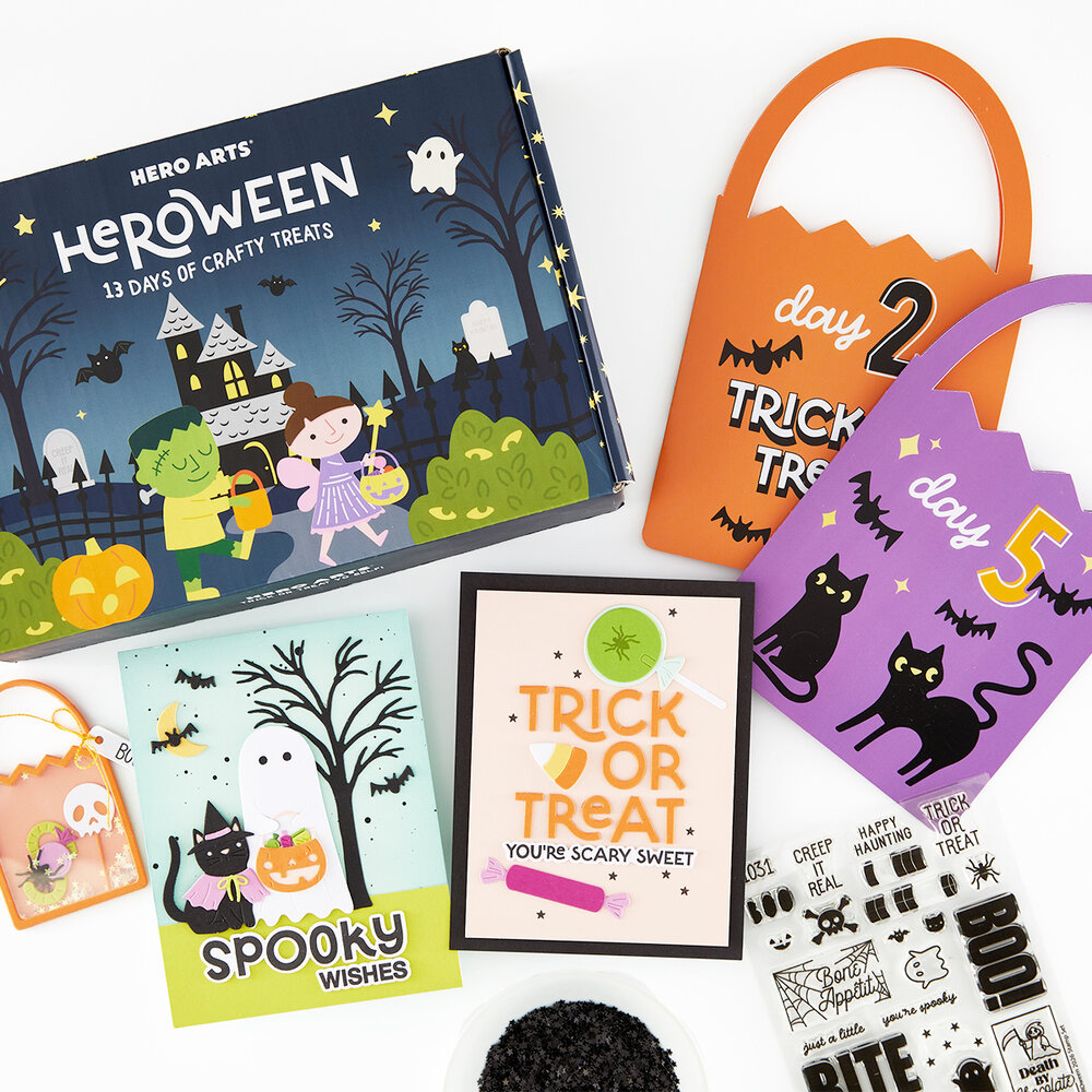 Hero Arts HEROween 13 Days of Crafty Treats (HW2026) Hero Arts HEROween 13 Days of Crafty Treats (HW2026)