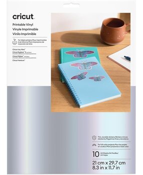 Cricut Printable Vinyl A4 Silver (10pcs) (2011882)