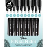 Studio Light Fineliners and Markers (8+2pcs) (SL-CO-FL01)