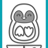 Lawn Fawn Big Hugs Penguin Lawn Cuts Dies (LF4268)