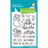 Lawn Fawn A Mice Christmas Clear Stamps (LF4265)