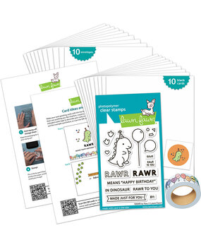 Lawn Fawn Rawr To You Kids Cardmaking Kit Mini (LF3991) Lawn Fawn Rawr To You Kids Cardmaking Kit Mini (LF3991)