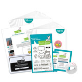 Lawn Fawn Boba Cat Kids Cardmaking Kit (LF3980)