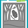 Lawn Fawn Winter Forest Backdrop: Portrait Lawn Cuts Dies (LF4276) Lawn Fawn Winter Forest Backdrop: Portrait Lawn Cuts Dies (LF4276)