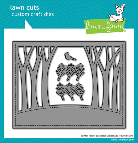Lawn Fawn Winter Forest Backdrop: Landscape Lawn Cuts Dies (LF4277) Lawn Fawn Winter Forest Backdrop: Landscape Lawn Cuts Dies (LF4277)