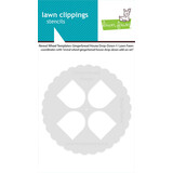Lawn Fawn Reveal Wheel Templates Gingerbread House Drop-Down (LF4263)