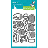 Lawn Fawn Build-A-Dog Lawn Cuts Dies (LF4269)
