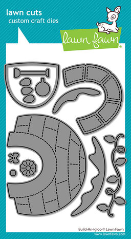 Lawn Fawn Build-An-Igloo Lawn Cuts Dies (LF4270) Lawn Fawn Build-An-Igloo Lawn Cuts Dies (LF4270)
