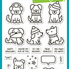 Lawn Fawn Cozy Dogs Clear Stamps (LF4250) Lawn Fawn Cozy Dogs Clear Stamps (LF4250)