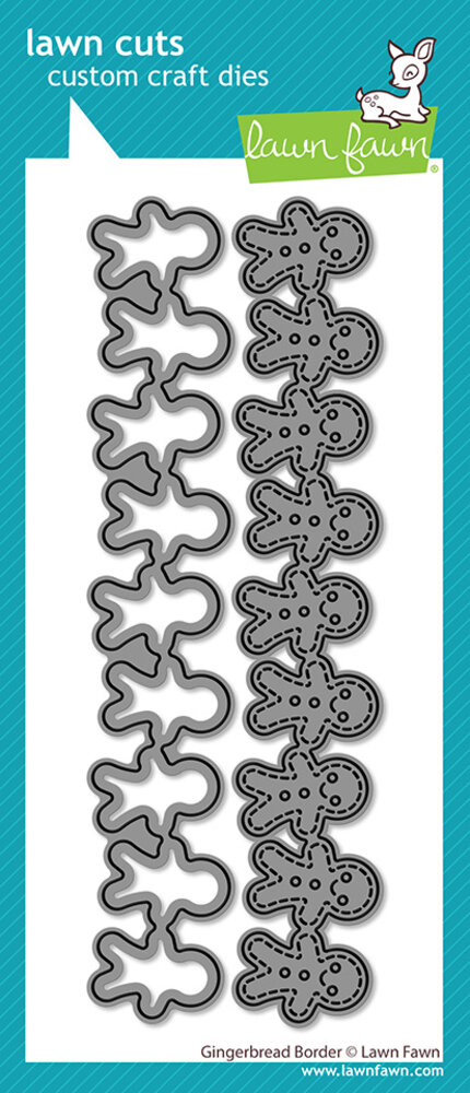 Lawn Fawn Gingerbread Border Lawn Cuts Dies (LF4272) Lawn Fawn Gingerbread Border Lawn Cuts Dies (LF4272)