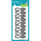 Lawn Fawn Gingerbread Border Lawn Cuts Dies (LF4272)