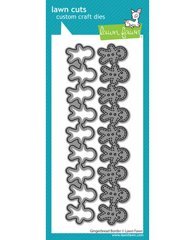 Lawn Fawn Gingerbread Border Lawn Cuts Dies (LF4272) Lawn Fawn Gingerbread Border Lawn Cuts Dies (LF4272)