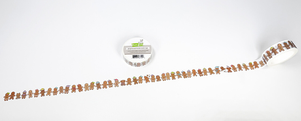 Lawn Fawn Gingerbread Friends Washi Tape (LF4240) Lawn Fawn Gingerbread Friends Washi Tape (LF4240)