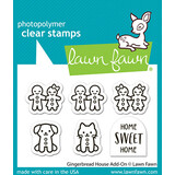 Lawn Fawn Gingerbread House Add-On Clear Stamps (LF4259)