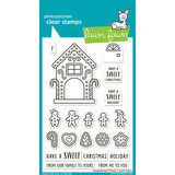 Lawn Fawn Gingerbread House Clear Stamps (LF4256)