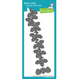 Lawn Fawn Pinecone And Leaves Border Lawn Cuts Dies (LF4271)