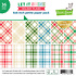 Let It Shine Holiday Plaids 6x6 Inch Petite Paper Pack (LF4247)