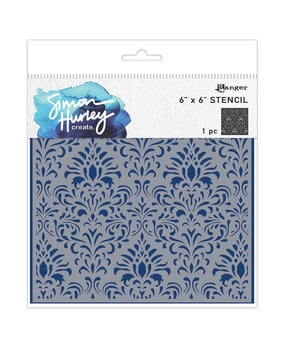 Ranger Simon Hurley create. Stencils 6x6 Inch Damask (HUS94364) Ranger Simon Hurley create. Stencils 6x6 Inch Damask (HUS94364)