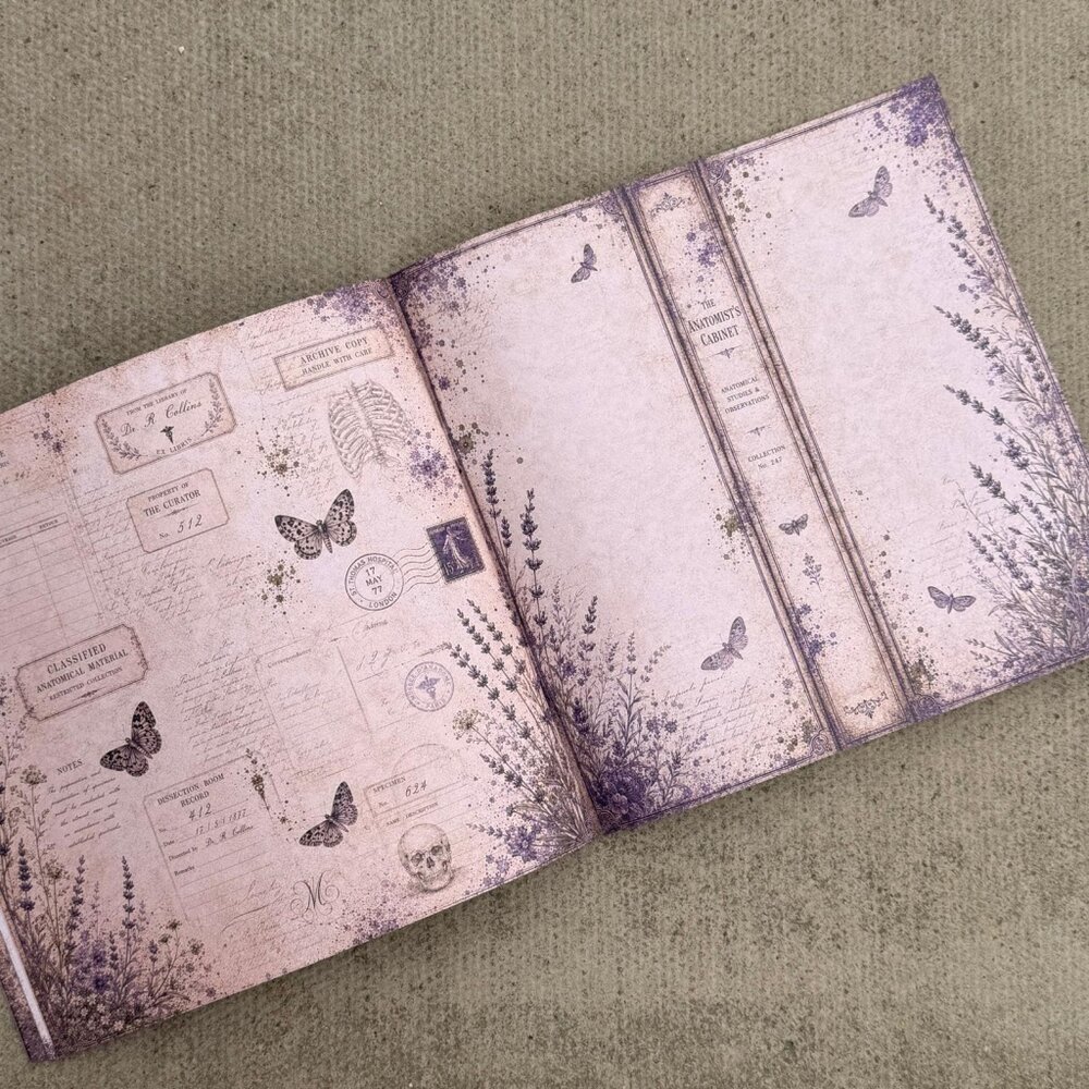 IndigoBlu The Anatomist's Cabinet 8x8 Inch Paper Book (IND1584) IndigoBlu The Anatomist's Cabinet 8x8 Inch Paper Book (IND1584)