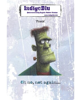 IndigoBlu Frank A6 Red Rubber Stamp (IND1588)