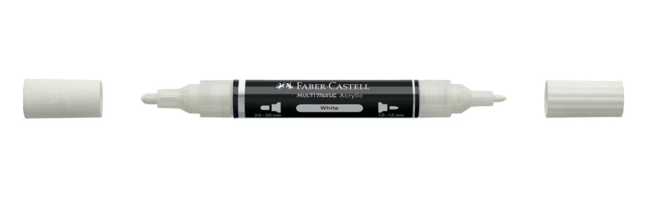 Faber Castell Acrylic Marker Multimark 101 White (FC-185901) Faber Castell Acrylic Marker Multimark 101 White (FC-185901)