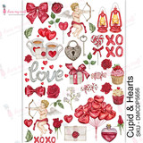 Dress My Craft Transfer Me Cupid & Hearts (DMCDP5656) (OUTLET)