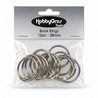 HobbyGros Storage Book Rings 38mm (12pcs) (HGT057)