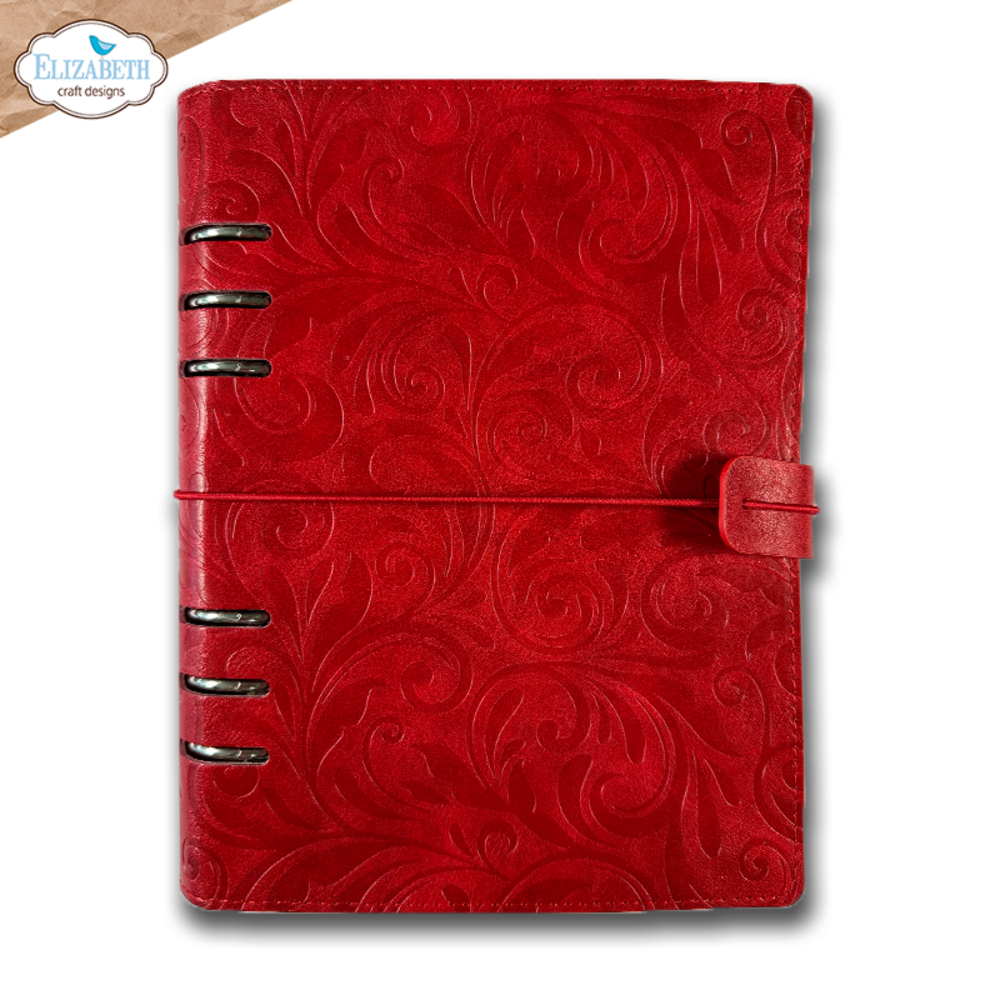 Elizabeth Craft Designs Comfy Cozy Memory Binder Festive Red Embossed by Everyday Memories (MB006) Elizabeth Craft Designs Comfy Cozy Memory Binder Festive Red Embossed by Everyday Memories (MB006)