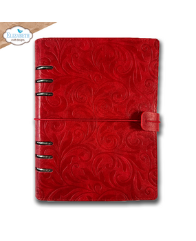 Elizabeth Craft Designs Comfy Cozy Memory Binder Festive Red Embossed by Everyday Memories (MB006) Elizabeth Craft Designs Comfy Cozy Memory Binder Festive Red Embossed by Everyday Memories (MB006)