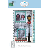 Elizabeth Craft Designs Comfy Cozy Die Wavy Page & Lamppost by Everyday Memories (2390)