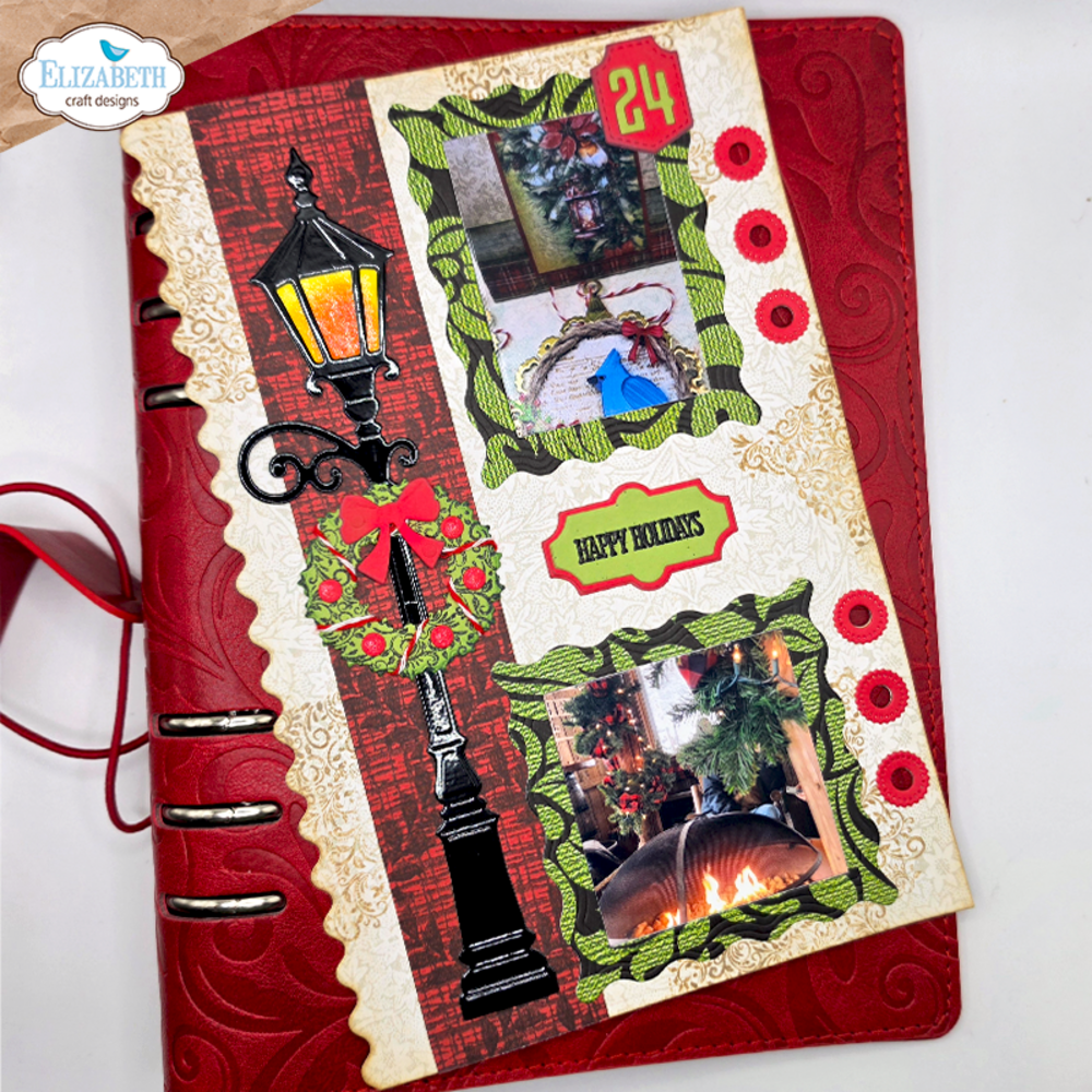 Elizabeth Craft Designs Comfy Cozy Die Wavy Page & Lamppost by Everyday Memories (2390) Elizabeth Craft Designs Comfy Cozy Die Wavy Page & Lamppost by Everyday Memories (2390)