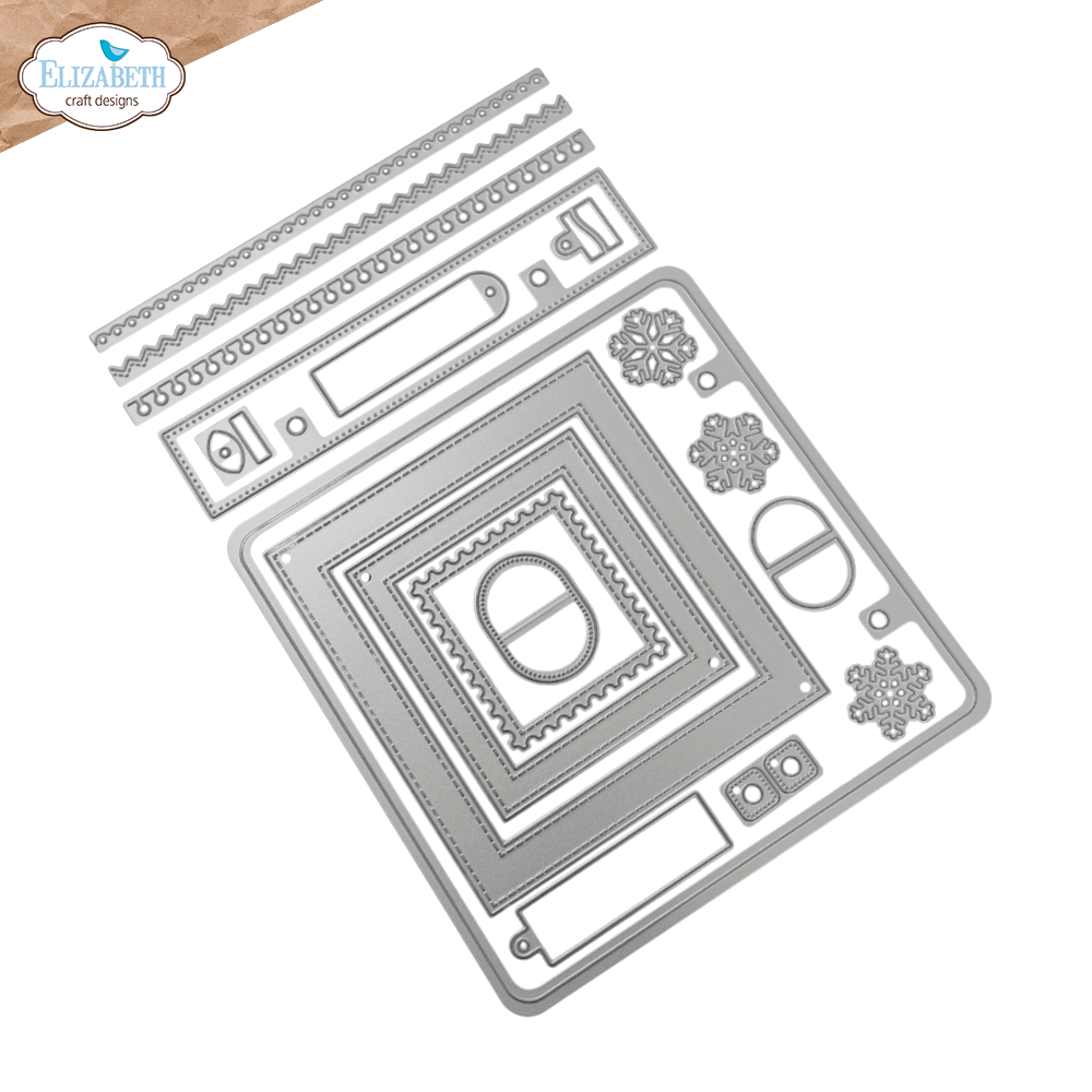 Elizabeth Craft Designs Comfy Cozy Die Rounded Corner Square Page Assortment by Everyday Memories (2393) Elizabeth Craft Designs Comfy Cozy Die Rounded Corner Square Page Assortment by Everyday Memories (2393)