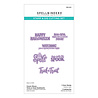 Spellbinders Classic Mouse Costume Party Stamp & Die Set Trick-or-Treat Sentiments (SDS-240) Spellbinders Classic Mouse Costume Party Stamp & Die Set Trick-or-Treat Sentiments (SDS-240)