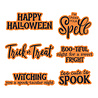 Spellbinders Classic Mouse Costume Party Stamp & Die Set Trick-or-Treat Sentiments (SDS-240) Spellbinders Classic Mouse Costume Party Stamp & Die Set Trick-or-Treat Sentiments (SDS-240)