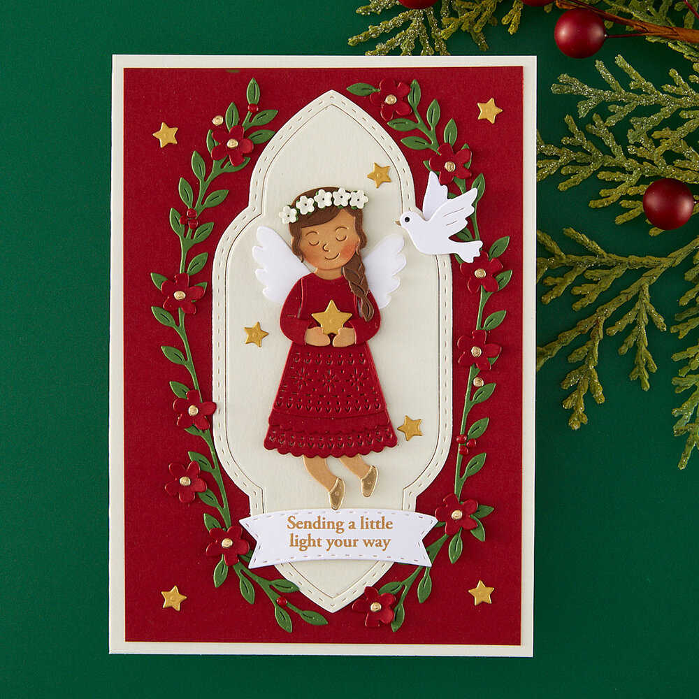 Spellbinders Bibi's Little Blessings Stamp & Die Set Everyday Blessings & Banners by Bibi Cameron (SDS-230) Spellbinders Bibi's Little Blessings Stamp & Die Set Everyday Blessings & Banners by Bibi Cameron (SDS-230)