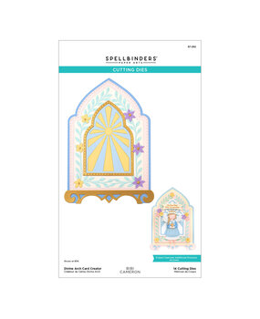 Spellbinders Bibi's Little Blessings Etched Dies Divine Arch Card Creator by Bibi Cameron (S7-292)
