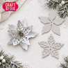 Craft & You Design Poinsettia 1 by Magda Dies (CW428) Craft & You Design Poinsettia 1 by Magda Dies (CW428)